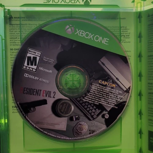 Capcom Resident Evil 2 Xbox One X Enhanced Ultra HD HDR Single Player M Rated