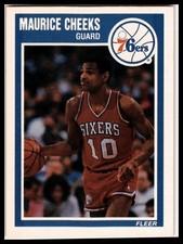 1989-90 Fleer #115 Maurice Cheeks