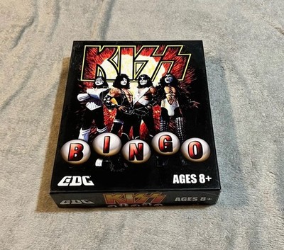 KISS Band Bingo Game 2009 GDC Official Release Rare Missing The Bag