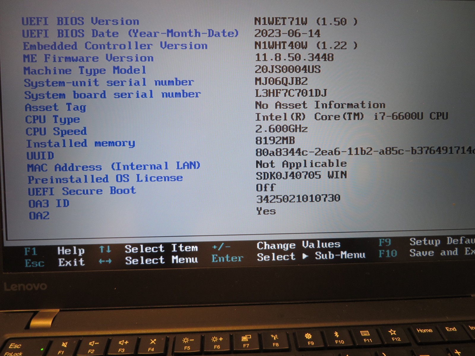 Lenovo ThinkPad T470s, 14-Inch Laptop, with i7 6600, Windows 10 Home