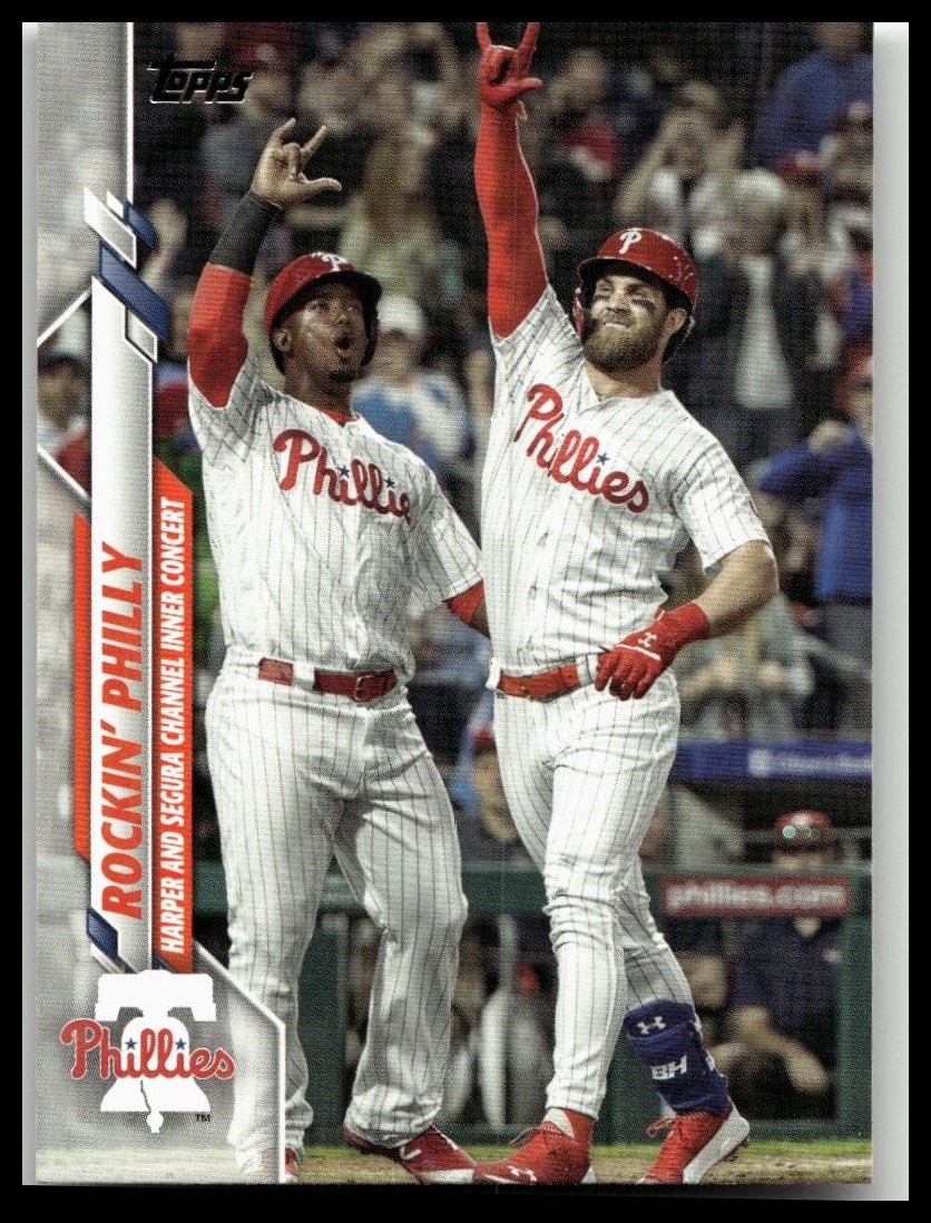 2020 Topps Update #U-74 Rockin' Philly (Bryce Harper / Jean Segura) VC PhiLIES