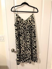 George Women's Summer Mini Dress Size XL printed business casual flowy office