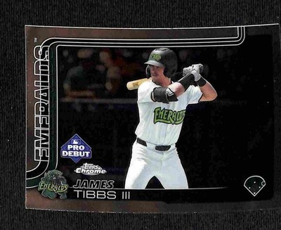 2025 Topps Pro Debut - Chrome James Tibbs III #PDC-166 