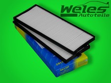 P1167 Innenraumfilter Pollenfilter 2 Stück HYUNDAI GETZ ACCENT