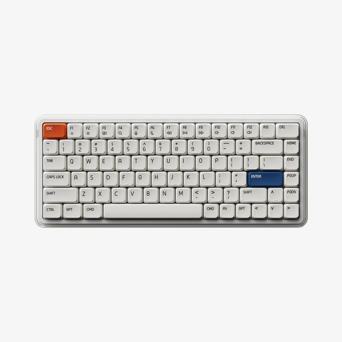 MelGeek O2 Tri-Mode Wireless Mechanical Quiet Keyboard