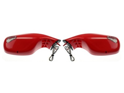 Spiegel Paar mit Blinker rot für Ducati 748 916 996 998 748 Baujahr 1994-2003