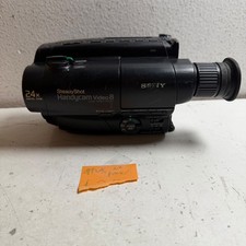 Sony Handycam CCD-TR84 Black 24x Digital Zoom Video8 Camcorder - For Parts