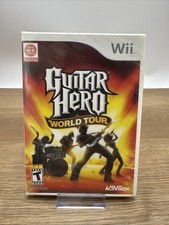 🔥Guitar Hero: World Tour (Nintendo Wii, 2008) CIB SEALED NOT FOR RESALE