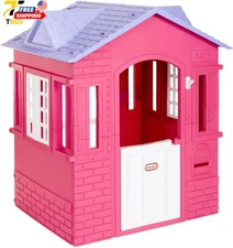 Princess Playhouse for Kids Indoor Outdoor for Toddlers Ages 2+ Years Pink Large