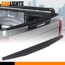 Rear Tailgate Top Trim Molding Cap Cover Black Fit For Ford 2017-2022 Super Duty