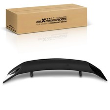 Classic Trunk Wing Spoiler Gloss Black For Universal Sedan Cars Easy Install