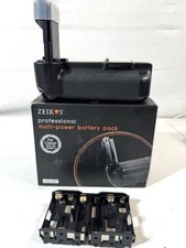 Zeikos Multi-Power Battery Pack for Canon EOS 5D Mark II, Model ZE-CBG5DII