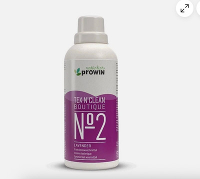 proWIN TEX N'CLEAN BOUTIQUE No.2 LAVENDER, 750 ml, Funktionswaschmittel