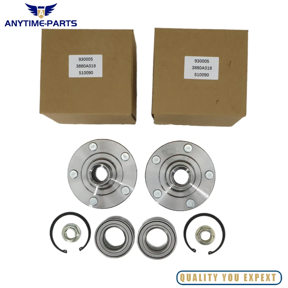 Kit de reparación de cojinetes de rueda delantera y buje para Mitsubishi Outlander Sport Outlander PHEV Foto 3 de 4