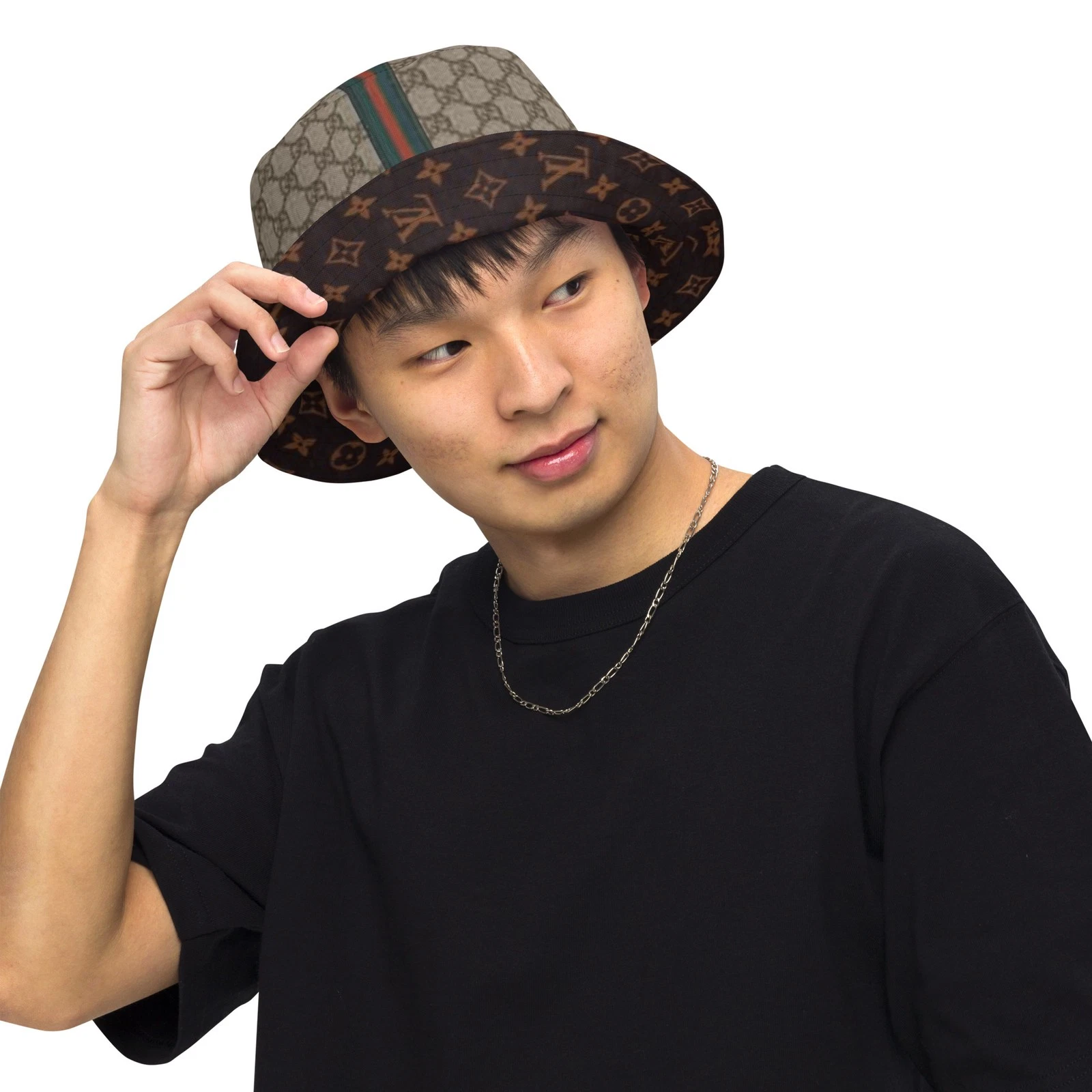 Reversible bucket hat, second Hat surprise