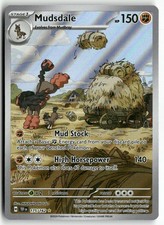 Mudsdale 175/162 Illustration Rare Temporal Forces Pokemon Near Mint