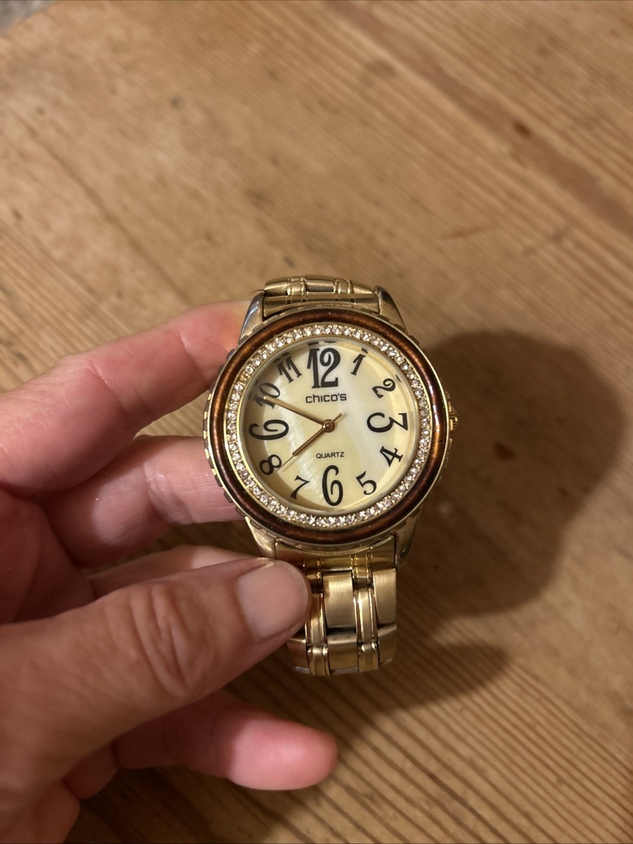 Vintage Chico's Quartz Japan Movt Stainless Steel Ladies Watch