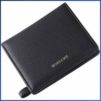 GeldböRse Damen Klein Leder Mini Portemonnaie Mit Zipper MüNzfach Schwarz