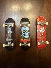 Tech Deck Fingerboard Powell Peralta Bones Brigade Lance Kevin Ripper Lot Of 3