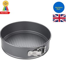 20cm Non-Stick Spring Form Cake Tin, Dishwasher & Freezer Safe – Durable Design