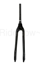 Forcella 29" MTB XC Picasia Full Carbon Gloss Black solo disco sterzo conico QR nuova