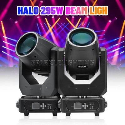 PAIDUN 2 x 295W 14R Zoom Halo Beam 17Gobo DMX512 Disco DJ Moving Head Spot Light