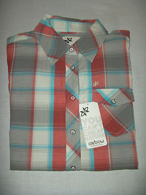 Oxbow modèle TARMA Chemise à carreaux Manches longues Taille 1 ( ou S)