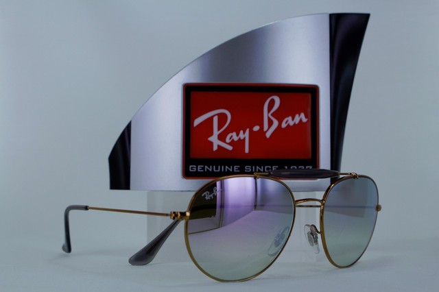 ray ban lilac gradient flash