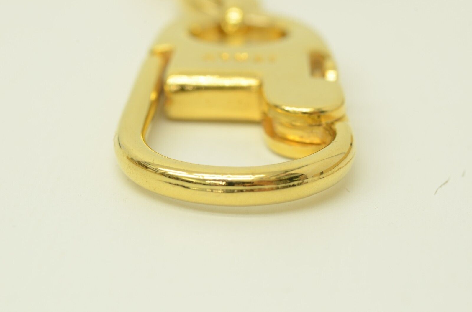 Authentic Gucci GG Pull Clip Gold Plated Classic … - image 16