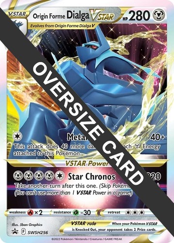 Origin Forme Dialga VSTAR SWSH256 - Jumbo - Black Star Promo