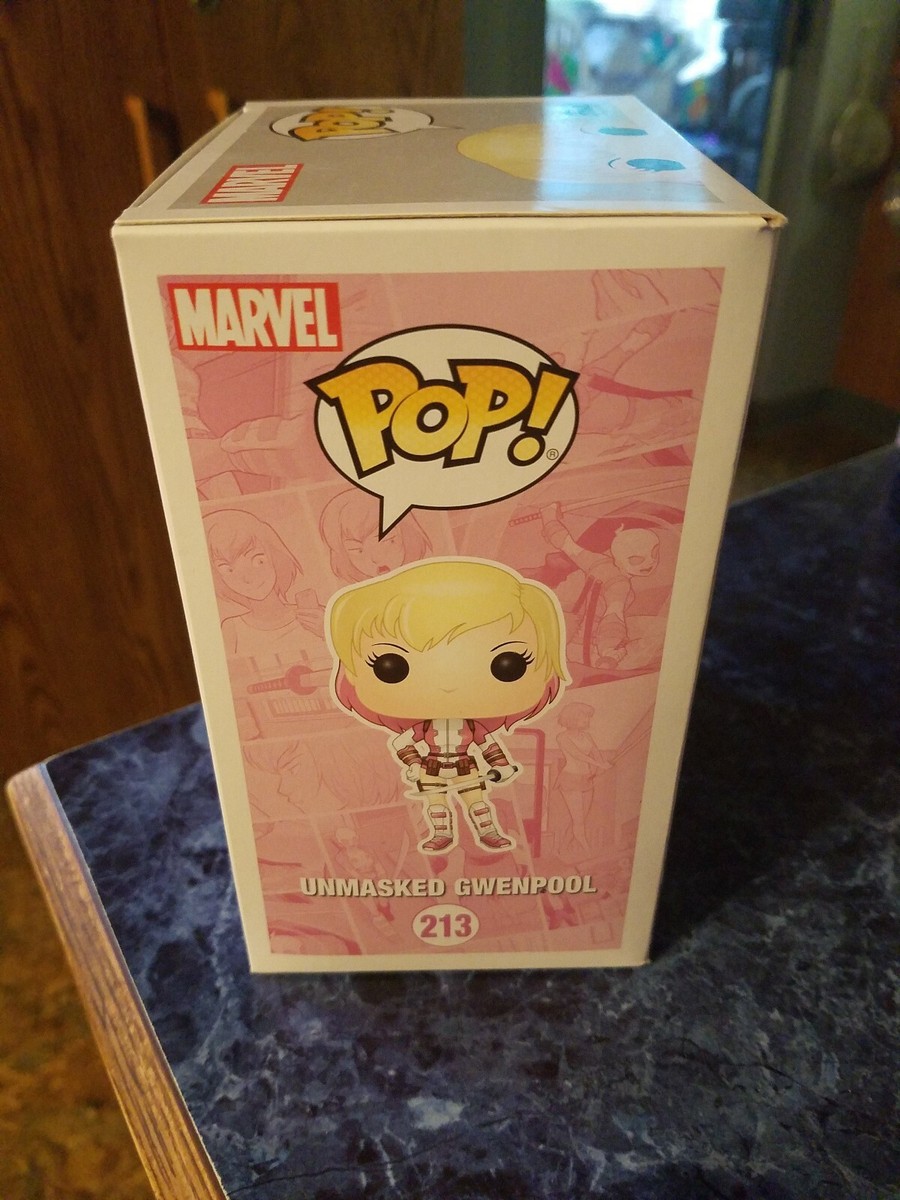 Funko Pop! Marvel Unmasked Gwenpool #213 Walgreens Exclusive