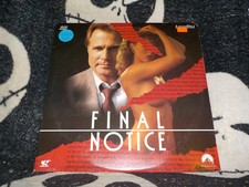 Final Notice Laserdisc LD Gil Gerard Louise Fletcher Free Ship 50 Orders