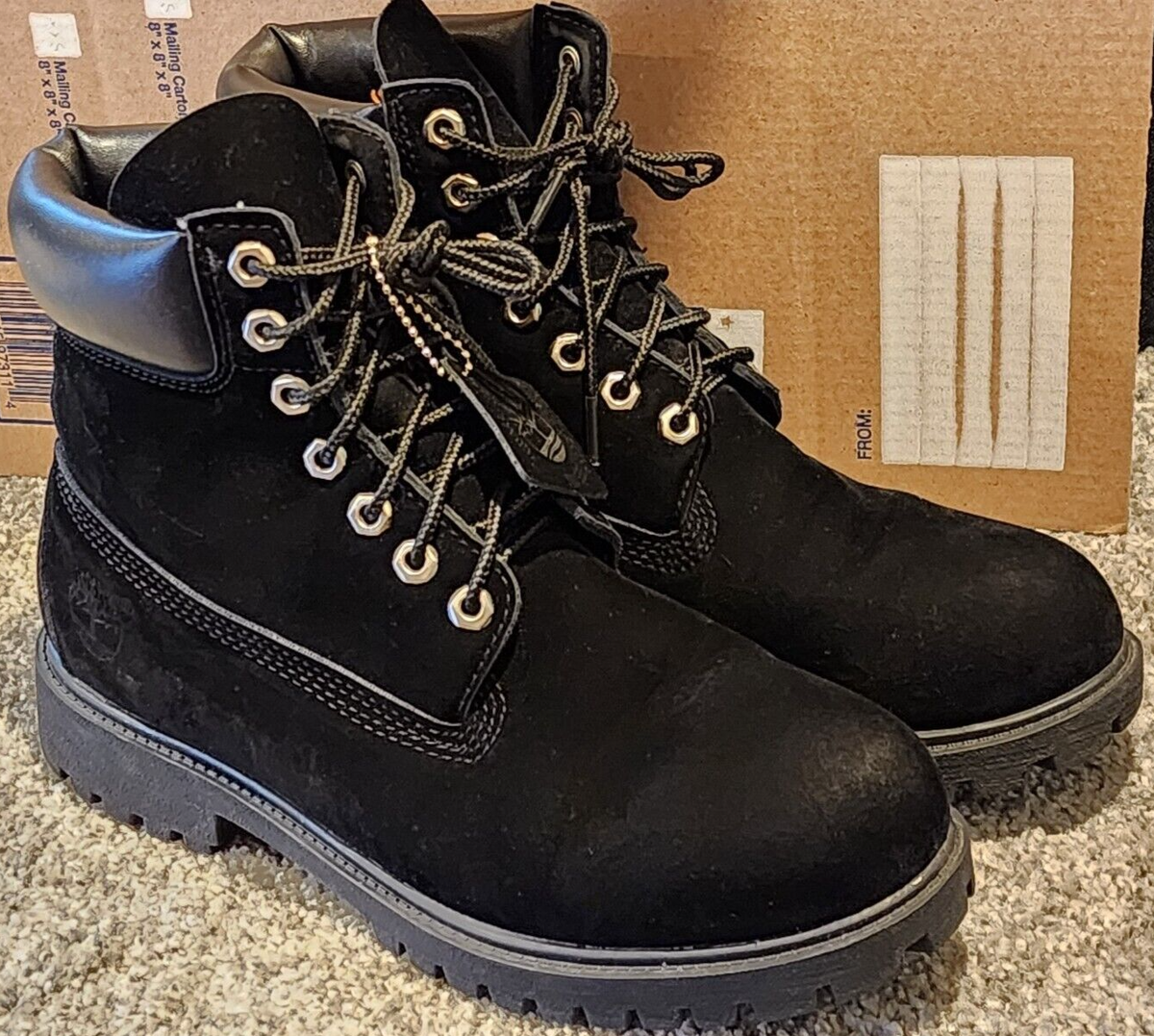 【美品】Timberland 6inch PREMIUM BOOT 10061 Timberland Men's 10061 6-Inch Premium Wheat Waterproof - Tip