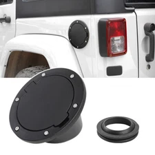 Non-Locking TJ Gas Cap Tank Fuel Filler Cover for Jeep Wrangler TJ 1997-2006