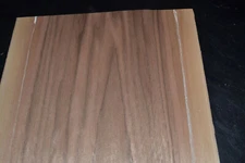 Walnut Raw Wood Veneer Sheet 10 x 46 inches 1/42nd thick              G7867-50