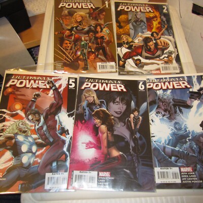 Ultimate Power   1 2 5 6 7  Marvel Comics 2006