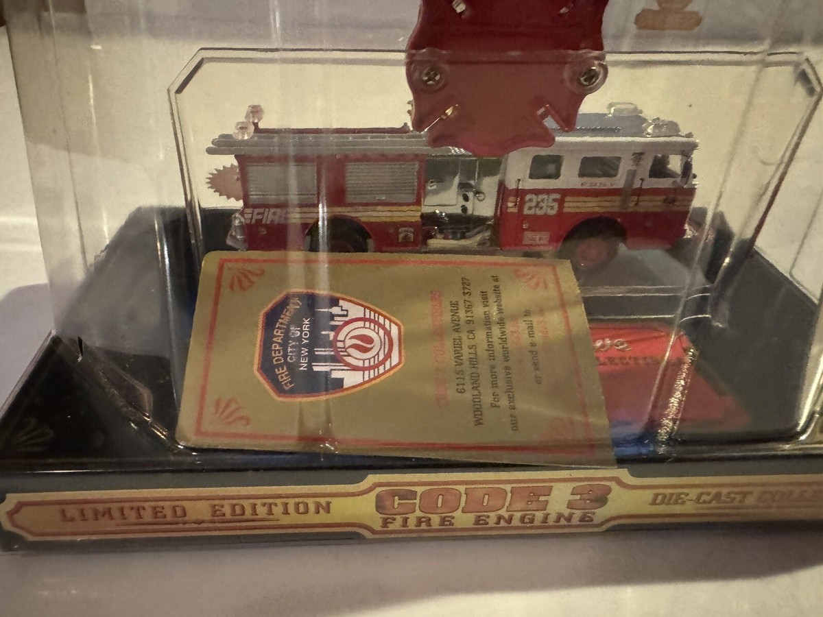 【即日発送】【未使用】CODE3 FDNY ニューヨークファイア 消防車 即日発送】【未使用】CODE3 FDNY ニューヨークファイア 消防車