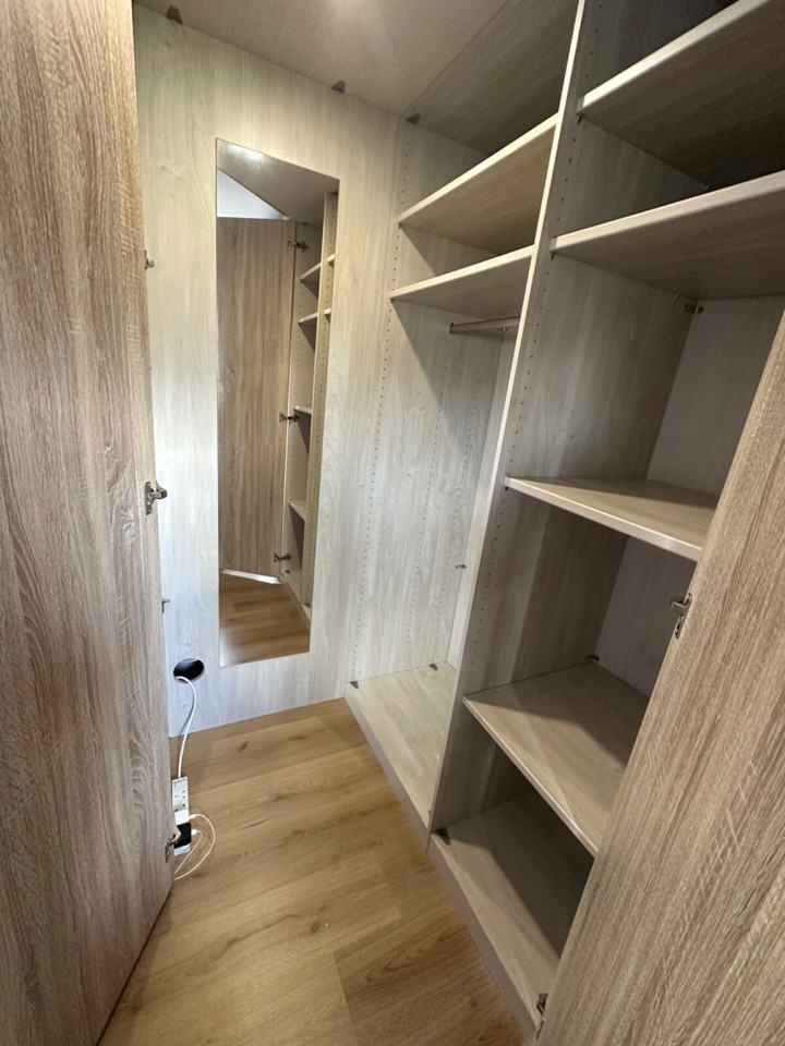 Overbed Storage units with bed frame walkin corner wardrobe and double