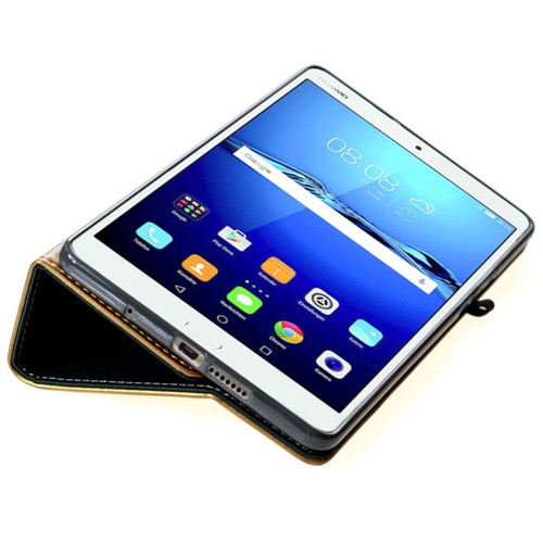 Luxus Leder Schutzhülle für Huawei MediaPad T3 10 Tablet Tasche Cover Case - 第 10/12 張圖片
