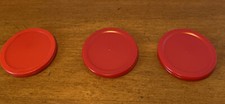 2.5 in Plastic Standard Replacement Air Hockey Puck - 6 pack