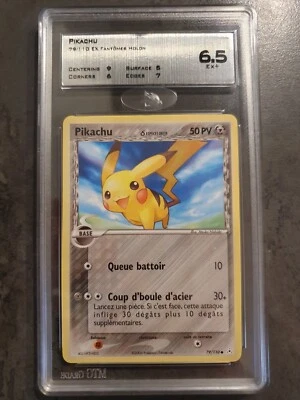 🔥 Carte Pokemon Pikachu 79/110 - Français EX Fantômes Holon - MTG 6,5 🔥 - Photo 1/2