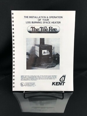 Kent Tile Fire 1984 Wood Stove Installation Operation Instructions Copy  Reprint | eBay