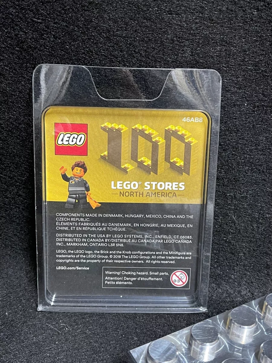 LEGO 46AB8 100th North America Stores Minifigure Brick New GWP