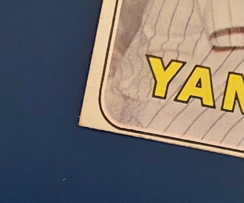 MICKEY MANTLE ๐ฅ 1969 Topps #500 ๐ฅ Authentic-his last card ๐ No creases EX ๐ - Picture 8 of 16
