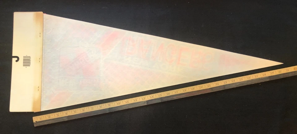 ВИНТАЖНЫЙ полноразмерный сувенирный вымпел Национальной хоккейной лиги New York Rangers - Изображение 2 из 3