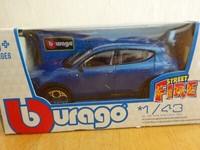 Alfa Romeo Tonale Blau Modelauto Ca.11Cm *Neu* Freilauf 1:43