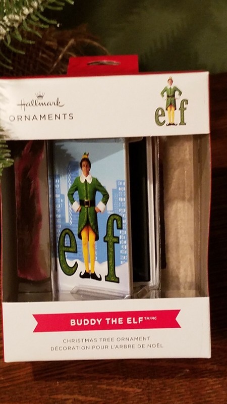 Hallmark Ornament  Red Box  ~  BUDDY THE ELF   -   VHS