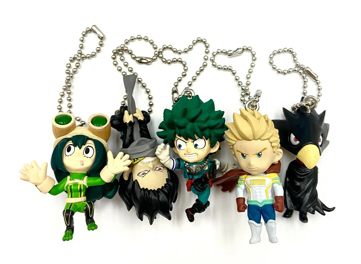 My Hero Academia Bakugou Katsuki Aizawa Shouta Asui Tsuyu Cosplay PVC  Figure Pendant Keychain Keyring Figure Kids Toy 402