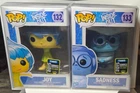 Inside Out Funko Set Joy #132 & Sadness #133 Summer Convention 2015 w Protectors