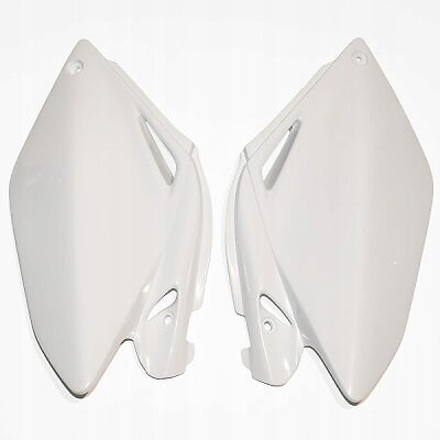 Panneaux arrières Honda CRF 250R anti-UV et ultra flexibles blanc 06-09